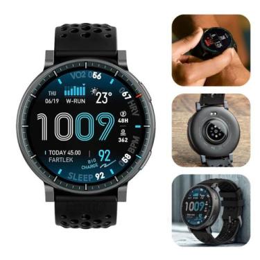 Imagem de Smartwatch Amazfit Active 2 Max AMOLED 1,5 GPS Chamadas Bluetooth Com 