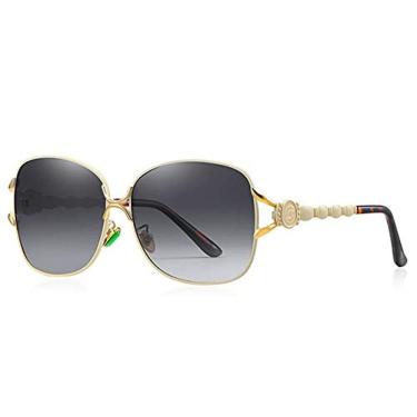 Imagem de Óculos de Sol Feminino BARCUR Estilo Borboleta design Luxuoso Polarizado Proteção uv400