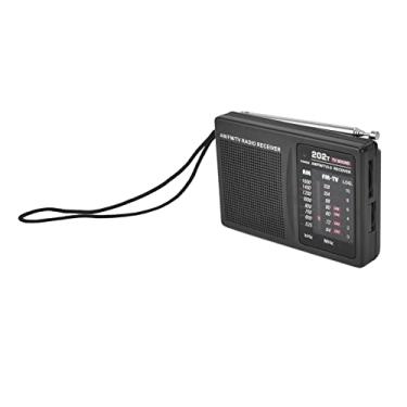 Imagem de Vbestlife Rádio FM AM, rádio multifuncional de bolso, com plugue de fone de ouvido externo para casa, escritório, viagens