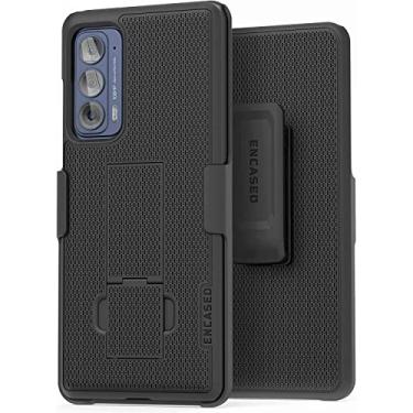 Imagem de Encased Capa DuraClip projetada para Moto Edge 2021, capa fina para celular com coldre
