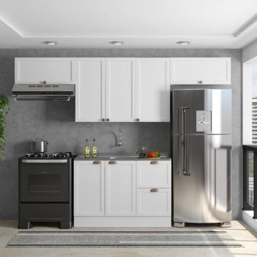 Imagem de Cozinha Compacta 4 Peças Unna Poliman - Branco