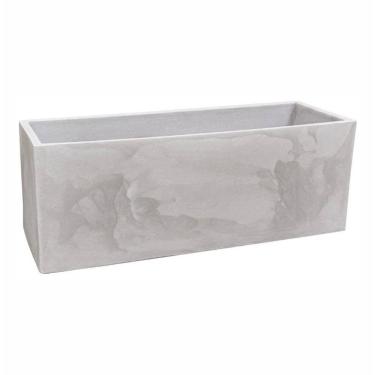 Imagem de Vaso Floreira Jardineira Flat Polietileno 77x29x29cm Japi