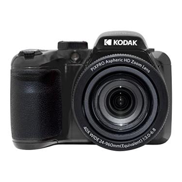 Imagem de KODAK Câmera digital PIXPRO Astro Zoom AZ405-BK de 20 MP com zoom óptico de 40 x 24 mm de largura angular 1080p vídeo Full HD e LCD de 3 polegadas (preto)