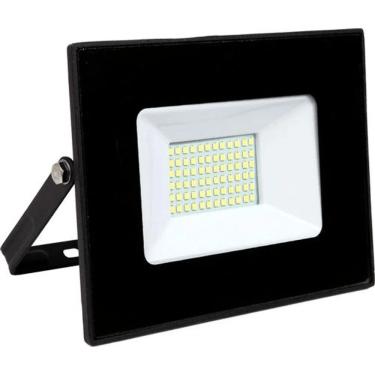 Imagem de Refletor Led 30W Bivolt 6000K 2400Lms IP-65 120g Preto Ref.145 - Santa Fé Santa Fé