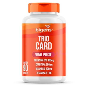 Imagem de Trio Card Vital Pulse, Coenzima Q10, Carnitina e Magnésio, Unidade com 90 Cápsulas, Bigens