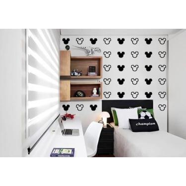 Imagem de Kit 80 Adesivo Mickey 7cm x 5,8cm Decoração Casa, Sla Quarto - Imprima