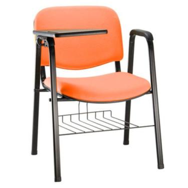 Imagem de Cadeira Universitária para Auditórios Linha Hotel Laranja - Design Off