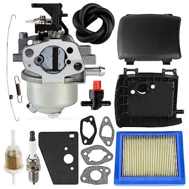 Imagem de HUSWELL Kit de capa de filtro de ar de carburador 853 68-S XT675 para motor de cortador de grama Toro 22 Recycler Kohler XT650 XT6.5 XT6.75 6.75 6.5hp 6.75hp 149cc
