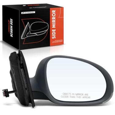 Imagem de A-Premium Espelho retrovisor elétrico lateral do passageiro - compatível com Volkswagen Jetta 2005-2010 - Espelho retrovisor externo cinza dobrável manual aquecido com seta - Substituição #