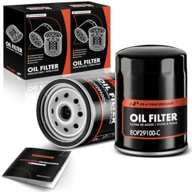 Imagem de A-Premium Filtro de óleo giratório 2-PC 10K Miles Protection compatível com Chevrolet Silverado 2500 HD/2500 HD Classic/3500/3500 Classic/3500 HD e GMC Sierra 2500 HD/2500 HD Classic/3500 & Hummer