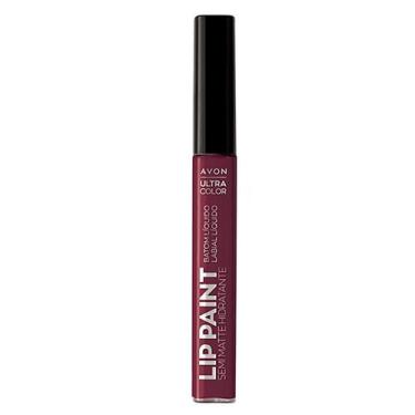 Imagem de Avon Batom Líquido Lip Paint Vinho Que Quero Ser - 7ml