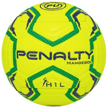 Imagem de Bola Penalty Handebol H1L Ultra Fusion X Unissex - Amarelo e Verde