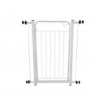 Imagem de Portão Grade de Proteção para Criança e Pet L70xA80 Aço Cor Branca - M