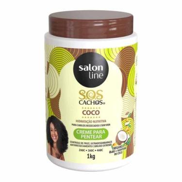 Imagem de Creme Para Pentear S.o.s Cachos Coco 1kg - Salon Line