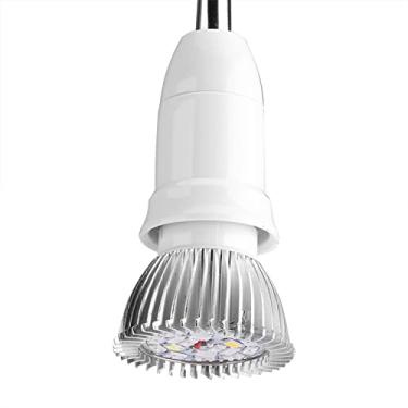 Imagem de 18W 18 LED Grow Light Bulb, Material de Alumínio, Soquete E27/E14/GU10, para Jardinagem Interior, Estufas, Plantio de Flores (E27)