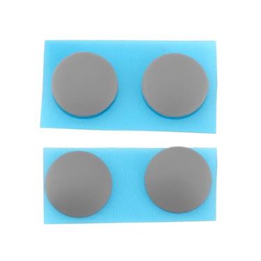 Imagem de The Lord of the Tools 4 peças de fundo de borracha para pés compatíveis com Microsoft Surface Laptop 3 compatível com laptop 4 compatível com laptop 5 (cinza)