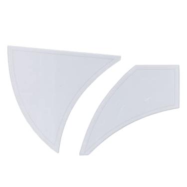 Imagem de Régua de curva francesa Twisted Pinwheel Modelo para fazer padrões de acrílico revestido de acrílico régua para iniciantes alfaiates e designers