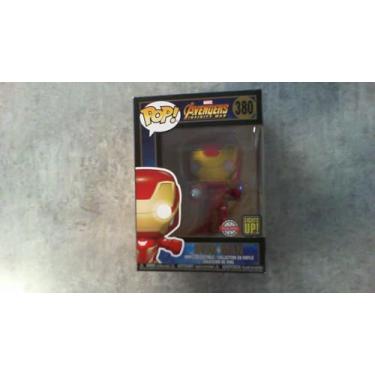 Imagem de Funko Pop! Vingadores Guerra Infinita - Iron Man Com Luz (Lights Up!) #380