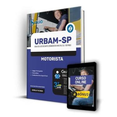Imagem de Apostila URBAM-SP 2024 - Motorista - Editora Solução