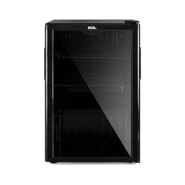 Imagem de Refrigerador Expositor Vertical Eos 80 Litros Eco Gelo All Black Eev90p 110v