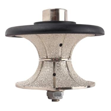 Imagem de Perfil de mão de diamante V Full Bullnose com rosca 5/8-11 para bancada de granito, HandProfiler-V40, V50 (5 cm), V50(2")