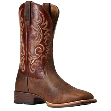 Imagem de ARIAT Bota unissex infantil Lasco Ultra Western, Barra superior marrom/barril marrom, 10 Big Kid
