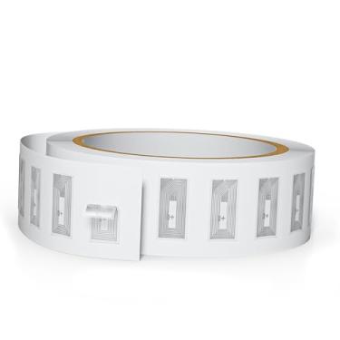 Imagem de Timeskey NFC - Adesivo NFC de 30 Peças com Chip Original NTAG213 13,56 MHz, Etiquetas NFC Transparentes, à Prova D'água, Compatível com Todos os Smartphones e Dispositivos