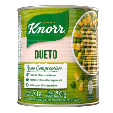 Imagem de Conserva Knorr Dueto Milho Verde e Ervilha 170g