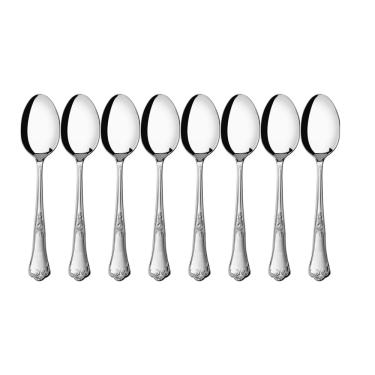 Imagem de Kit 8 Colheres de Mesa Hercules Classique Aço Inox 493-001P