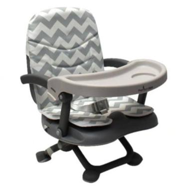 Imagem de Cadeirinha de Alimentação Portátil Cloud Cinza Premium Baby