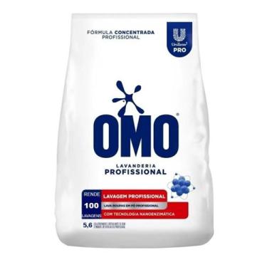 Imagem de Sabão em Pó Omo Lavagem Profissional Fórmula Concentrada 5,6kg - Unile