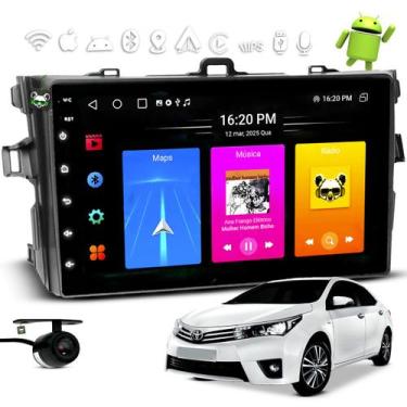 Imagem de Kit Multimídia Android Carplay 7 Pol Corolla 2009 2010 2011 2012 2013 