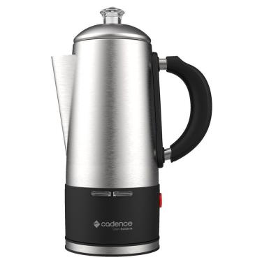 Imagem de Cafeteira Gran Italiana 1,5litros Com Filtro Medidor Cadence Inox 110v