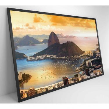 Imagem de Quadro Pão De Açúcar Rio De Janeiro Medidas 120x80 Cm Impressão Vidro Acrílico