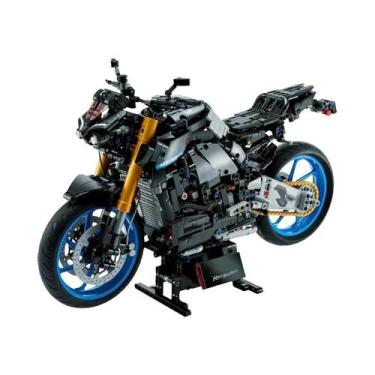 Imagem de Kit De Blocos De Construção De Motocicleta De Corrida Yamaha MT-10 SP 