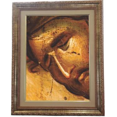Imagem de Quadro Religioso da Face De Jesus Cristo, modelo 11, medindo 53 x 43cm
