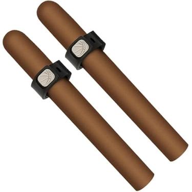 Imagem de Pacote com 2 suportes magnéticos para charutos para carrinho de golfe - Clipes à prova de fogo com as mãos livres, serve para anéis de calibre 38-60, acessórios de golfe ao ar livre/grelhar/pesca