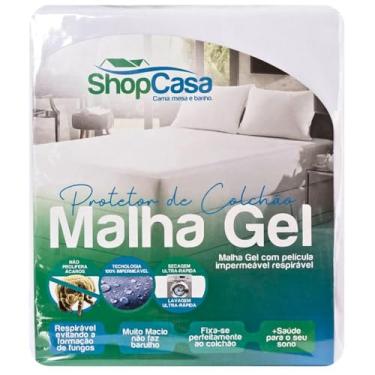 Imagem de Protetor de Colchão King Size Impermeável Malha Gel ShopCasa