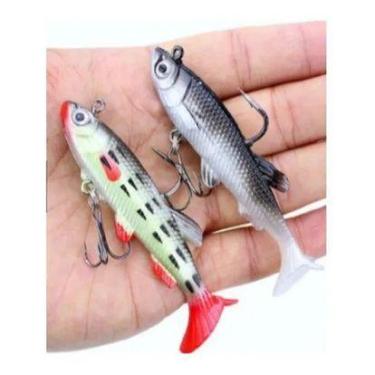 Imagem de Isca artificial de Silicone 7cm 11.8 g com anzol e garateia - MINYMIX