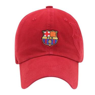 Imagem de Boné Barcelona Azul Marinho Supercap Barça, Vermelho, UN