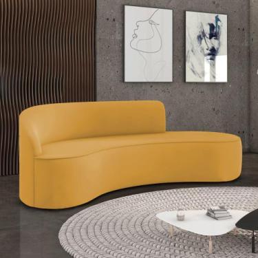 Imagem de Sofá 3 Lugares Orgânico 180 cm Morgan Veludo D03 - D'Rossi - D Rossi, 