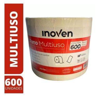 Imagem de Rolo Pano Perfex Multiuso Inoven 20X300M Com 600 Panos