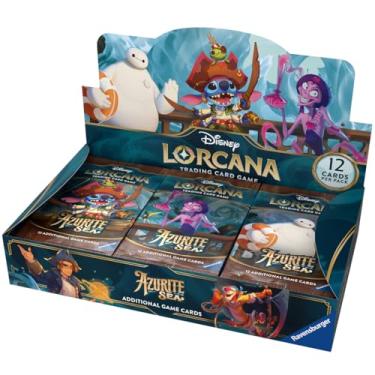 Imagem de Ravensburger Disney Lorcana TCG: Pacote de Booster Azurite Sea Display | 24 Pacotes com...