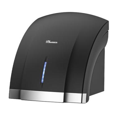 Imagem de PLUSSEN Secador de mãos 110V Compacto Comercial Secador de Mão Secador de Ar Elétrico Automático com Interruptor de Ar Quente e Frio para Banheiros Domésticos ou Comerciais, Versão Plug In 3Pin