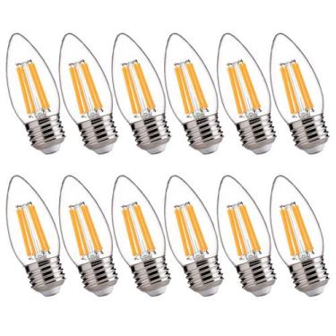 Imagem de Lâmpadas LED de candelabro FLSNT 100W equivalentes a 800LM 2700K, paco