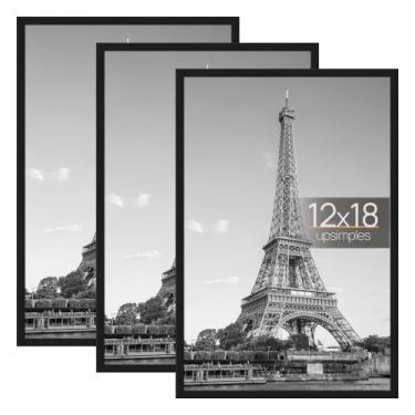 Imagem de Porta-retratos upsimple preto de 12x18 cm para pacote Photo 3 - upsimp