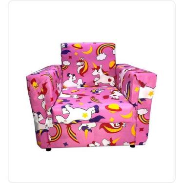 Imagem de Mini Poltrona Sofazinho Infantil - Menino e Menina - Coringa MDF
