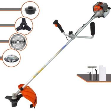 Imagem de Aparador de Grama Vulcan VR330P À Gasolina 2T 33cc 1,2HP 10.000rpm Pro