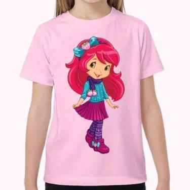 Imagem de Camiseta camisa blusa tshirt infantil juvenil - loja dinka, 6, Rosa