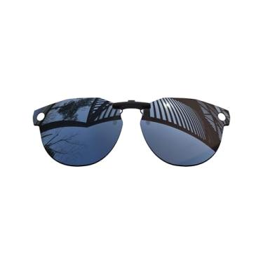 Imagem de MYCOURAG Lentes polarizadas de encaixe com proteção UV para óculos de sol Oakley Meta HSTN OW8002 51 mm – Revestimento polarizado espelhado de titânio